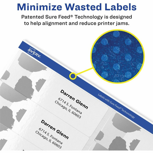 Avery&reg; Easy Peel Address Label 5262 SPR-AVE5262