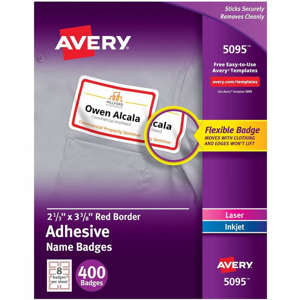 Avery&reg;  Name Badge Label 5095