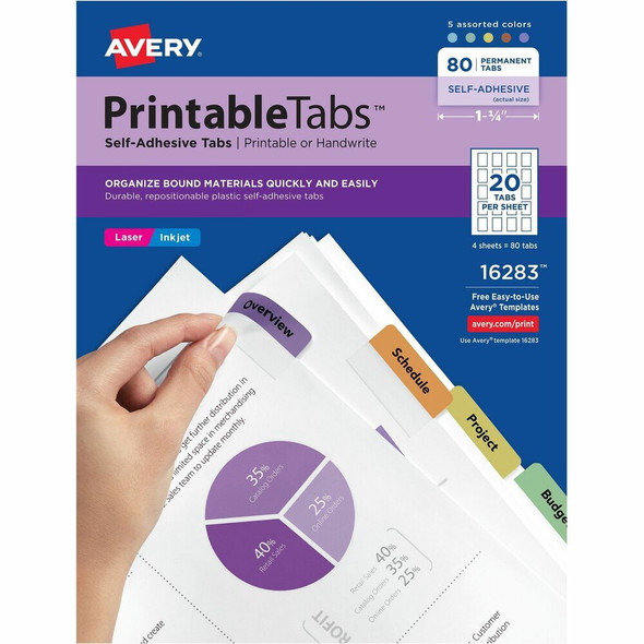 Avery&reg;  Index Tab 16283