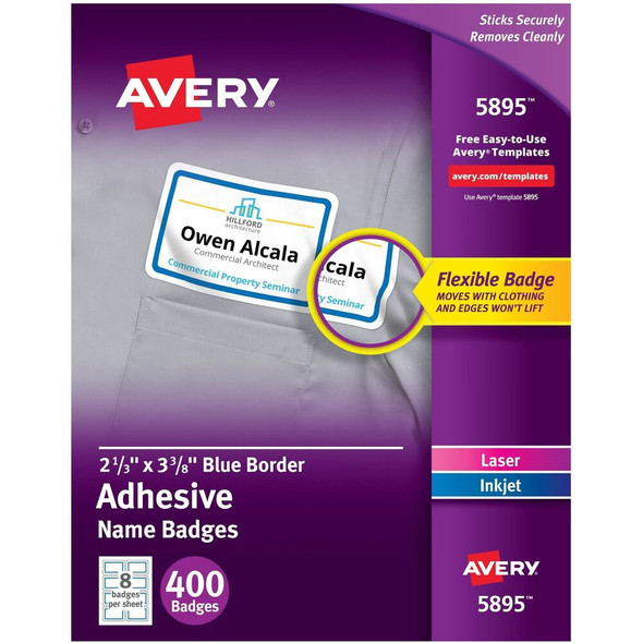 Avery&reg;  Name Badge Label 5895