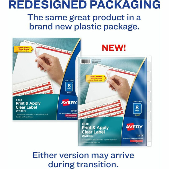 Avery&reg; Index Maker Index Divider 11417 SPR-AVE11417