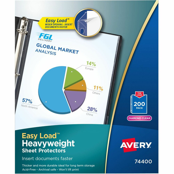 Avery&reg;  Sheet Protector 74400