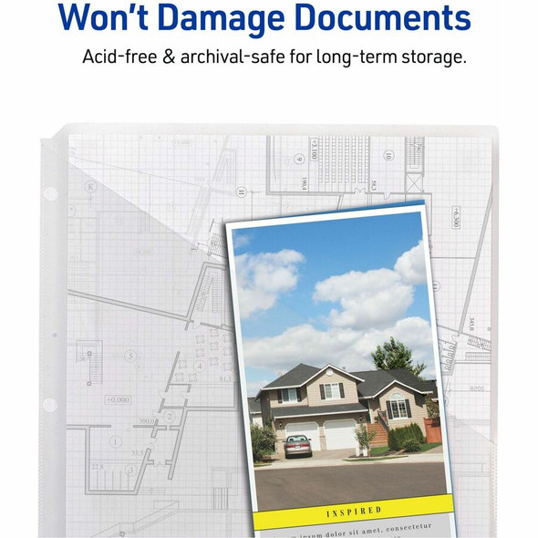 Avery&reg;  Vinyl File Pocket 75243