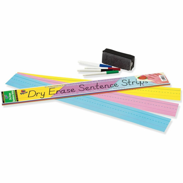 Pacon&reg; Dry Erase Sentence Strips - 30 / Pack