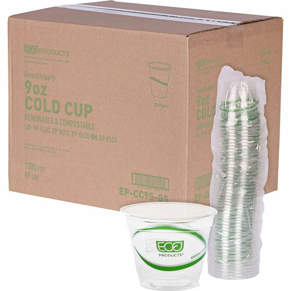 Eco-Products GreenStripe Cup EPCC9SGS