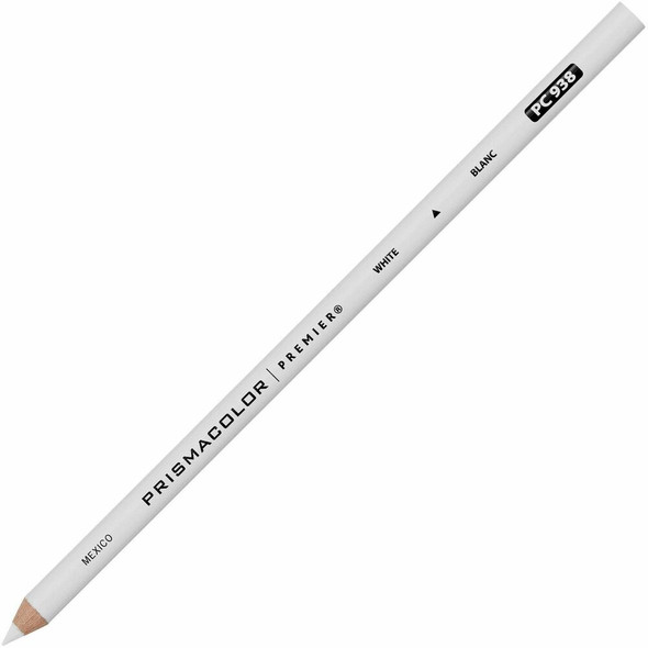 Prismacolor Premier Soft Core Colored Pencil - White Lead - 1 Dozen