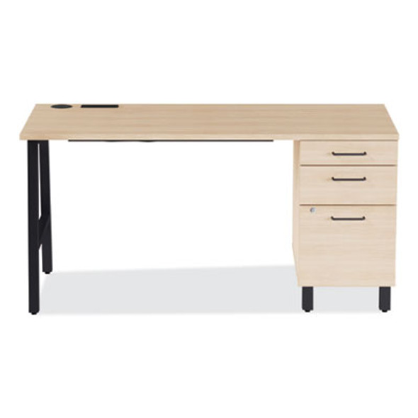 Union & Scale™ DESK,60",SINGL PEDSTL,NAT UN60419-CC