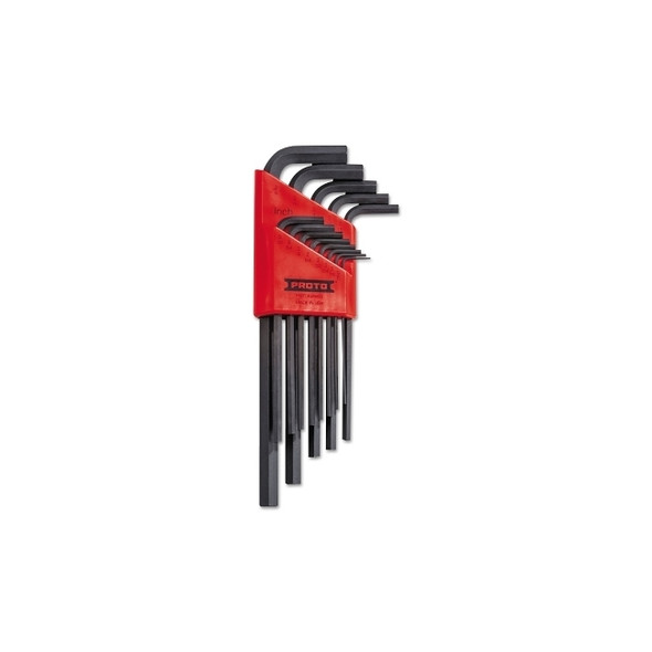 Long Hex Key Sets, 13 Pc., Hex Tip, Inch