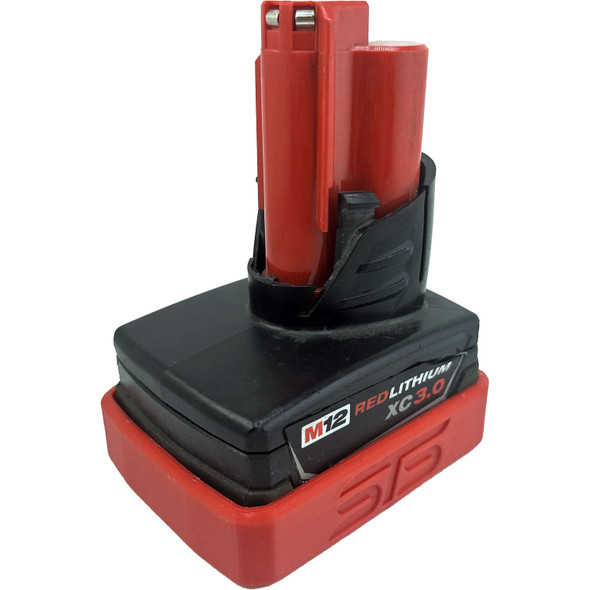 STS Milwaukee M12 XC 3/4/6ah HOLDER MW12XCR