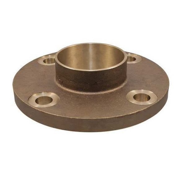 Nibco Flange, Bronze, Cup 1 in, Flange 1 in 771-LF 1
