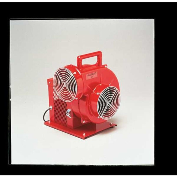 Allegro Industries Confined Space Fan,Orange,13 5-8" W 9514