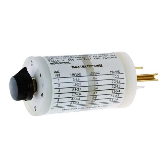 Hubbell Wiring Device-Kellems Receptacle Tester w/ GFCI,125 V AC GFT2G