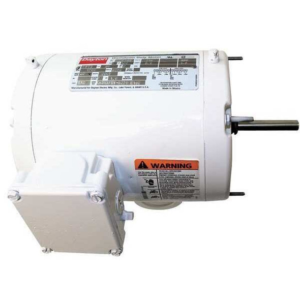 Dayton Washdown Motor,PSC,TEAO,1/4 HP,1700 rpm 5M063