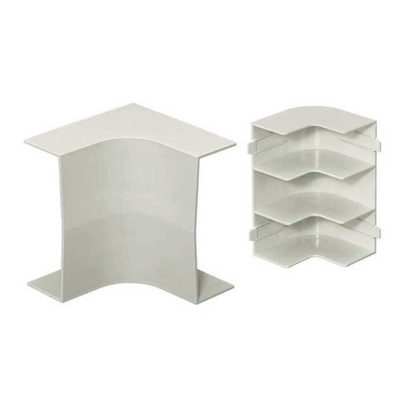 Hubbell Wiring Device-Kellems Internal Elbow Base and Cover,White PB3IEBCA