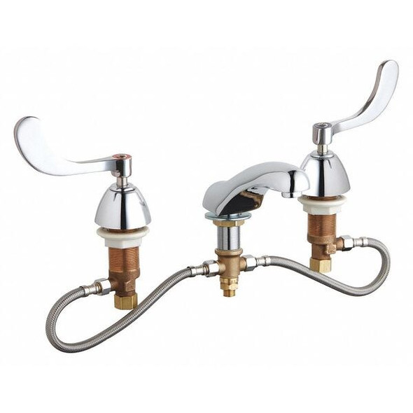 Chicago Faucet Concealed Hot And Cold Water Sink Faucet 404-HZ317ABCP Chicago Faucet Concealed Hot And Cold Water Sink Faucet 404-HZ317ABCP