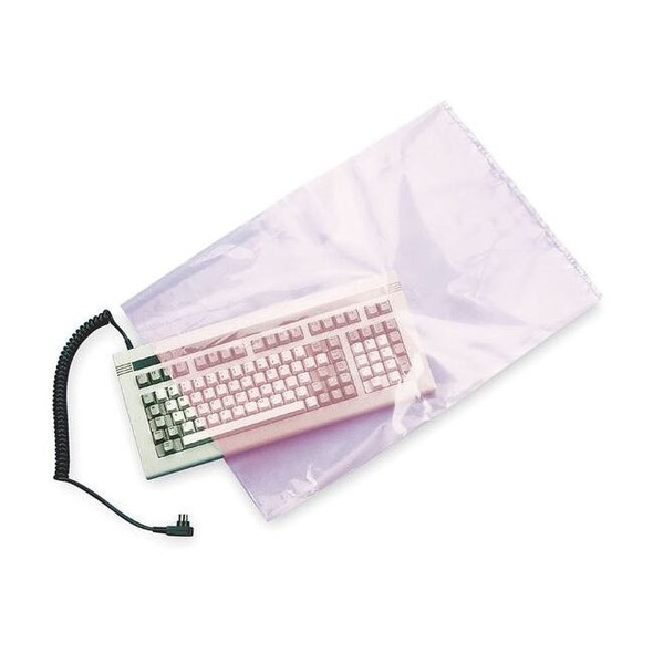 Manufacturer Varies Open Poly Bags, 2 mil, Pink, None, 1000 PK 2EWK7