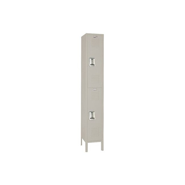 Lyon Wardrobe Locker, 12 in W, 15 in D, 78 in H, (1) Wide, (2) Tier 7GC5212ISU