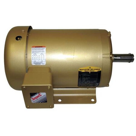 Three-Phase General Purpose Motor, 2 HP, 184TC Frame, 208-230/460V AC Voltage