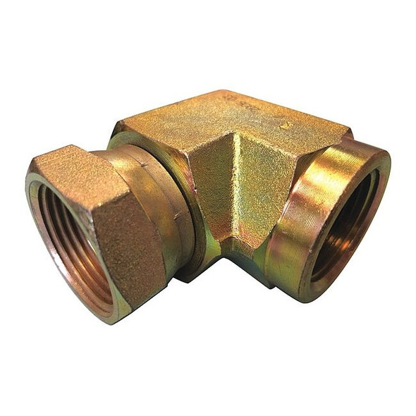 Eaton Aeroquip Hose Adapter,1/4",NPSM,1/4",NPTF 2048-4-4s