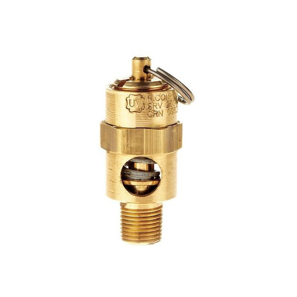 Conrader Safety Valve,1/8" (M) NPT Inlet SRV250-18-150 SST
