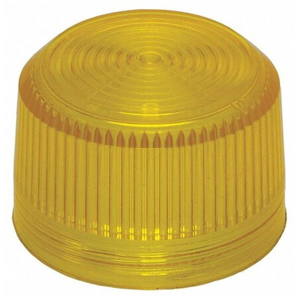 Eaton Pilot Light Lens,30mm,Yellow,Plastic E34H4