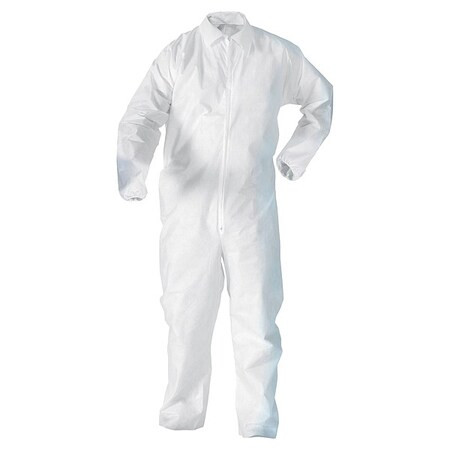 Kleenguard Coveralls,4XL,Wht,KleenGuard A20,PK50 68970