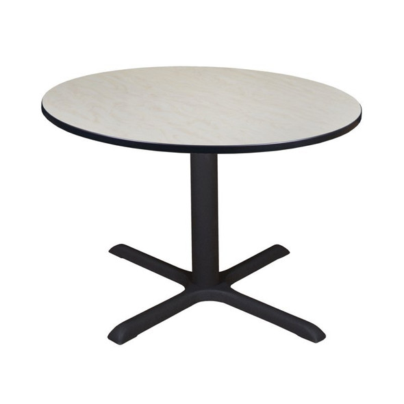 Cain Cain Square & Round Tables, Wood, Metal Top, Maple TB48RNDPL