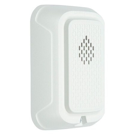 System Sensor Horn,Marked Fire,White HWL