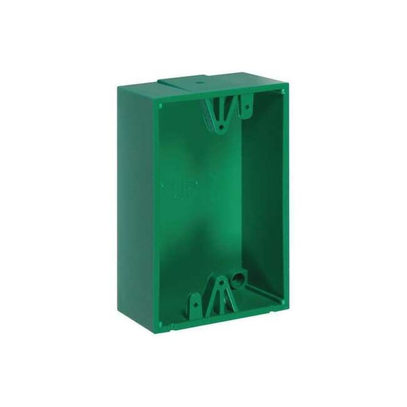 Safety Technology International Back Box,Polycarbonate,Green KIT-71100A-G