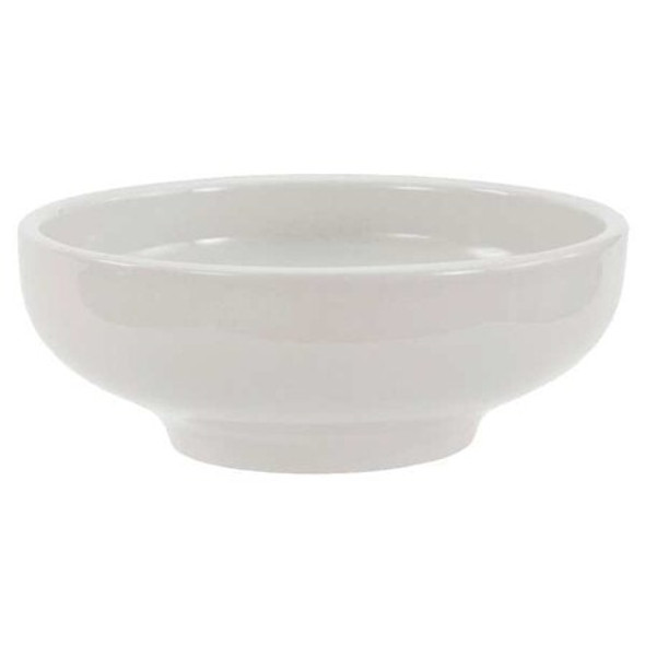 Crestware Footed Nappie Bowl,6 1/2" Dia,16 oz,PK12 AL63 Crestware Footed Nappie Bowl,6 1/2" Dia,16 oz,PK12 AL63