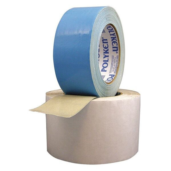 Carpet Mounting Tape, 1 7/8 in W, 25 1/4 yd L, 13 mil, Cloth, Double-Sided