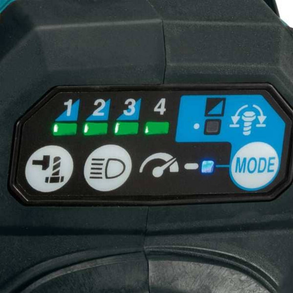 Makita Impact Wrench, 40 V DC, Square GWT07Z