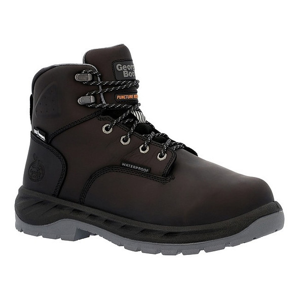 Georgia Boot Men's 6 in Alloy Toe 6-Inch Work Boot, Black, 9, W, GB00562 GB00562