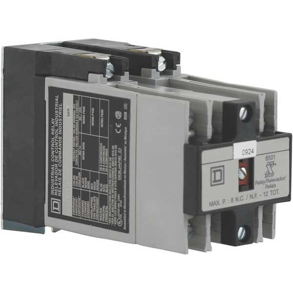 Square D NEMA Control Relay6NO120VAC10A 8501XO60V02