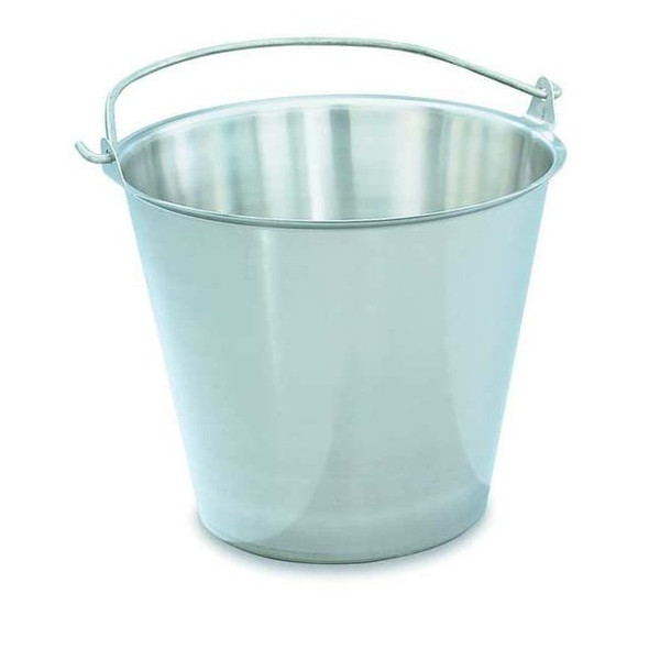 Vollrath Dairy Pail,12.06 in Dia,SS 58160