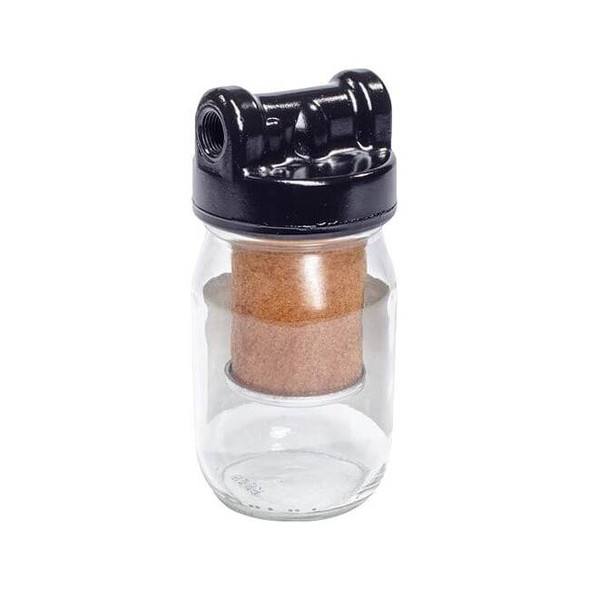 Gast Fil/Muff 16Oz Glass 3/8Npt Sp Ab599 AB599