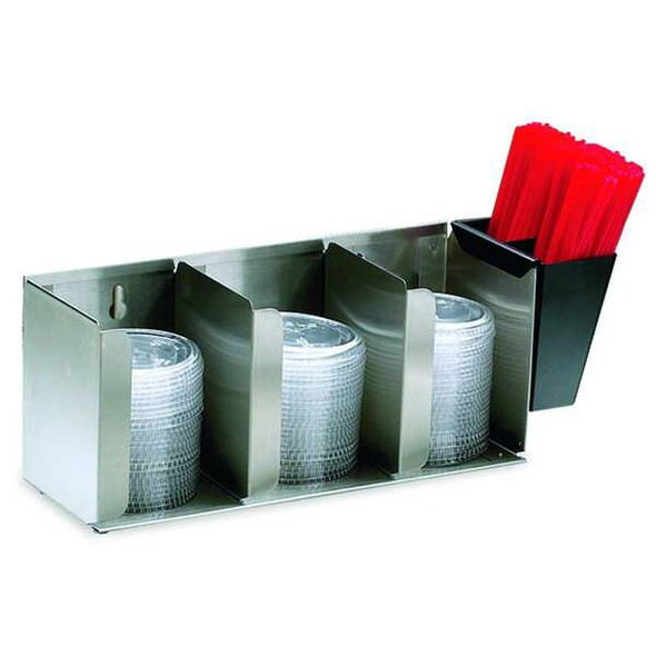Manufacturer Varies Lid Organizer,6 1/2 in H,Silver L1022 Manufacturer Varies Lid Organizer,6 1/2 in H,Silver L1022