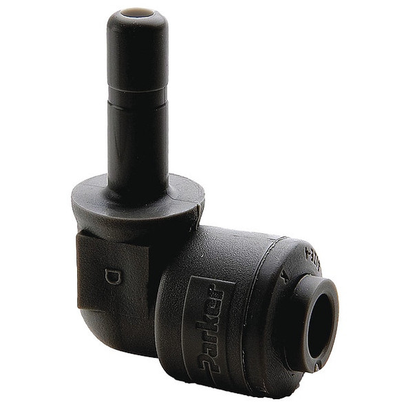 Trueseal Elbow Union,1/2 in Tube Size,FKM Gasket FB8TEU8-HBLK Trueseal Elbow Union,1/2 in Tube Size,FKM Gasket FB8TEU8-HBLK