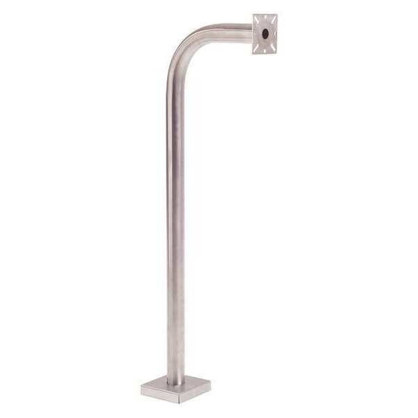 Pedestal Pro Gooseneck Pedestal,42"H,Stainless Steel 42-9C-SS