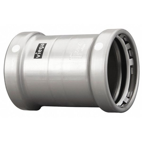 Viega Coupling No Stop,3" Tube Sz,3" Pipe Sz 26690 Viega Coupling No Stop,3" Tube Sz,3" Pipe Sz 26690