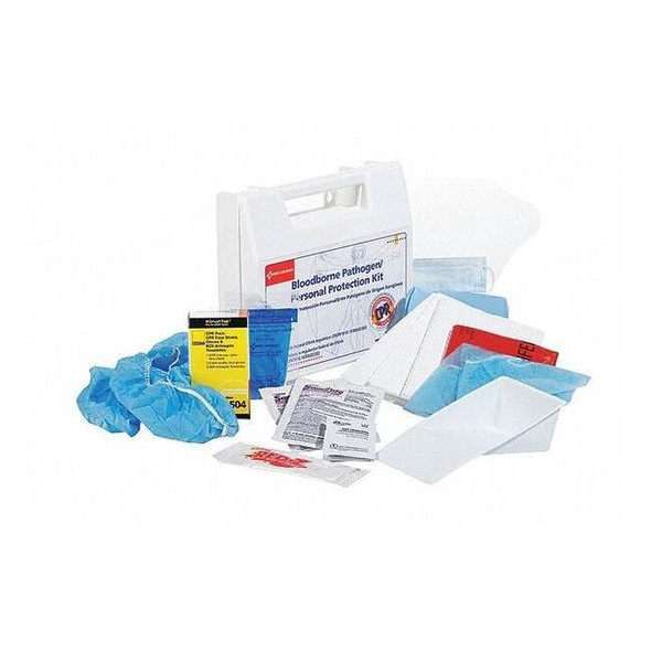 Pig Bloodborne Pathogen Spill Kit, Plastic Case pls1014
