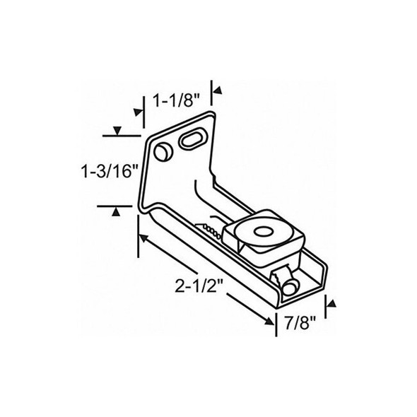 Manufacturer Varies Pivot Bracket,Steel,Plated,PK5 7-241-5