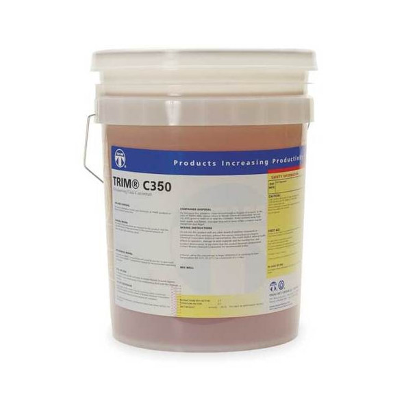 Cutting Fluid, C350, Synthetic, 5 gal, Pail, Colorless to Light Yellow