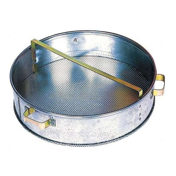 Justrite PartsCleaningContainerBasket,Gray,Steel 27903