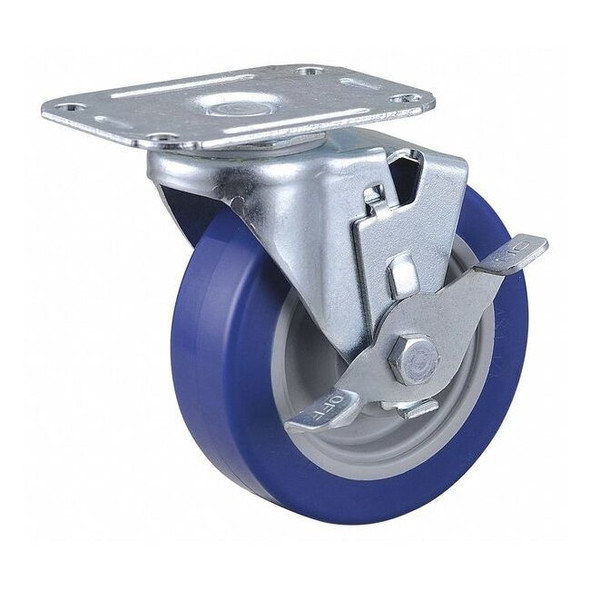Manufacturer Varies Plate Caster,198 lb. Load Rating,Swivel 400K67