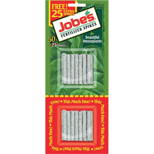 Jobe's 13-4-5 Houseplant Food Spikes (50-Pack) 05031T 716650