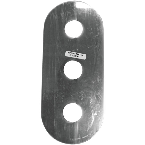 PPP Mirrored Acrylic Triple Faucet Cover-Up Plate CU-300
