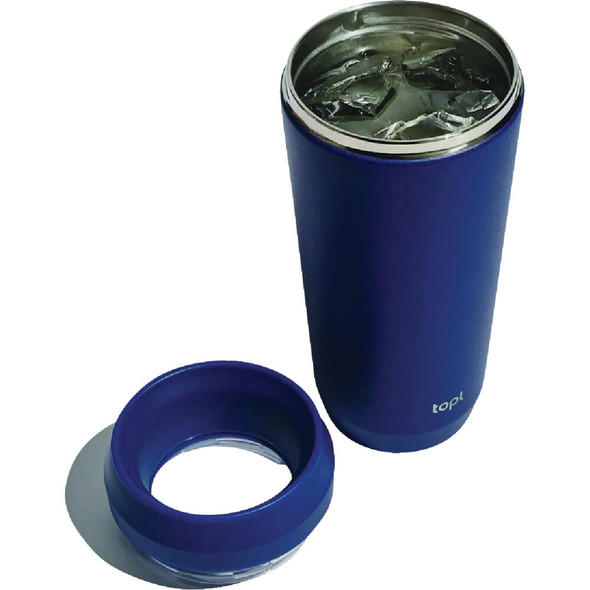 Topl To Go 20 Oz. Navy Stainless Steel Insulated Tumbler TGS20NA 608020