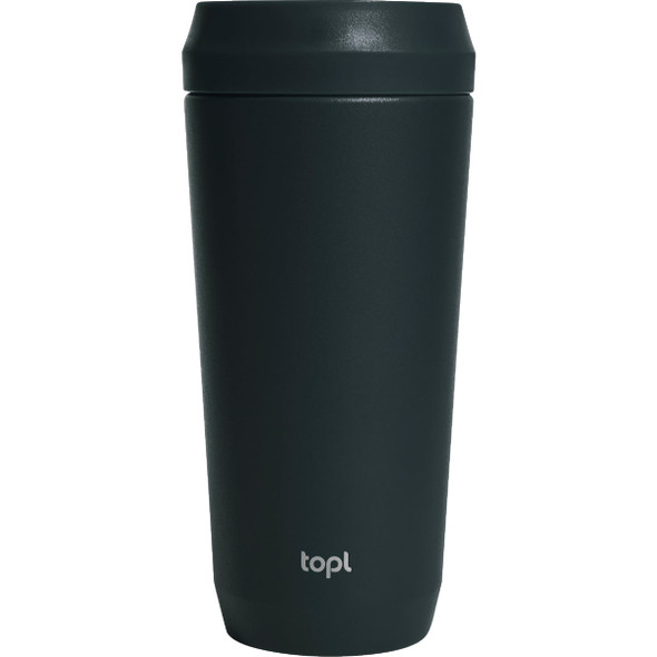Topl To Go 16 Oz. Charcoal Stainless Steel Insulated Tumbler TGS16CH