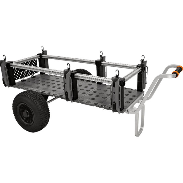 YakAttack SandRig 20 In. x 54 In. Surf Cart with 16 In. Rubber Tires SPJ-1004